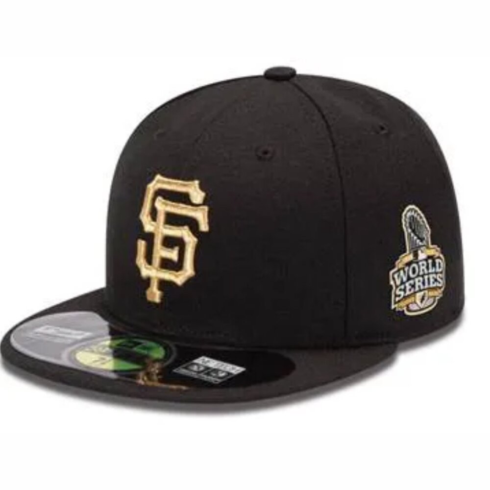 San Francisco Giants World Series 2012 59 Fifty Gold Championship Hat 7 3/8